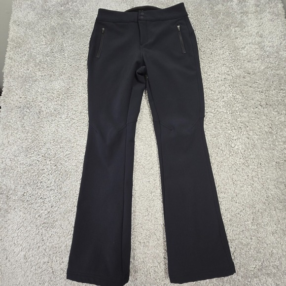 Title Nine Pants Womens 4 Black Bootcut Fleece Lined  Athletic Outdoors Hiking‎ - Picture 1 of 15